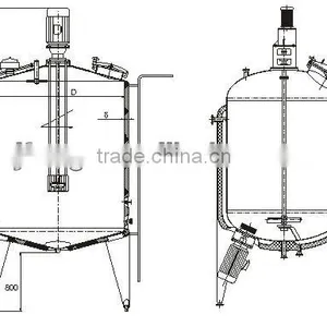 High-speed Super-fine Emulsification Tank JFET-3 thumbnail-1