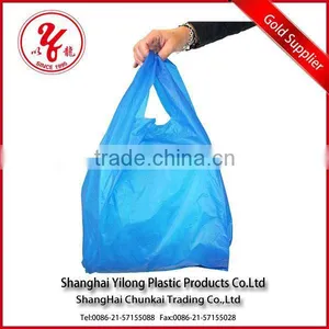 PE Plastic Shopping T-shirt Bag thumbnail-1