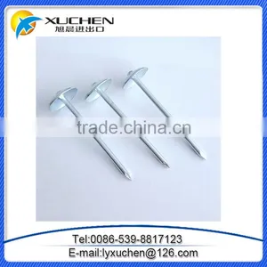 Electro Galvanized 2.5 Inch Screw Shank Twisted Roofing Nail thumbnail-2