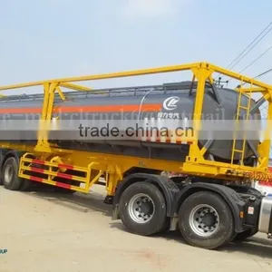 CLW 3 Axle 40 Feet Container Semi Trailer thumbnail-1
