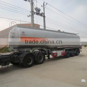 Price Promotion CLW 3 Axis 55m3 Fuel Trailer With FAW Tractor thumbnail-3