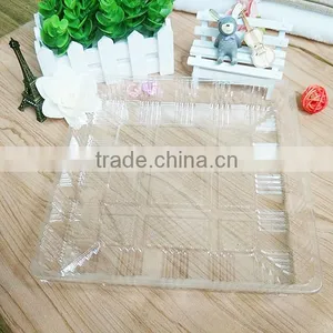 New Disposable BOPS Clear Plastic Large Trays for Baguette, Long Cakes thumbnail-3