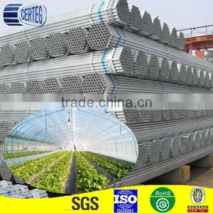 Building Materials Galvanized Irrigation Pipe Spiral Welded Round Steel Pipe thumbnail-2