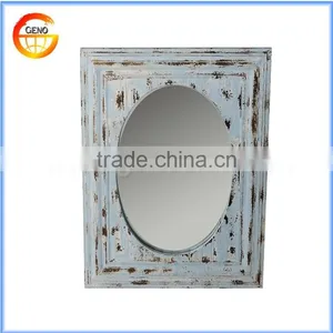Top Quality Antique Wood Mirror Decor thumbnail-1