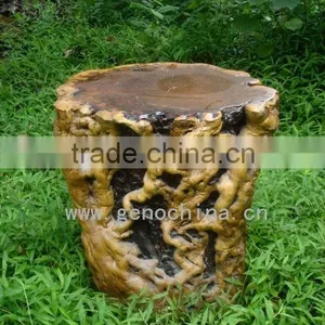 Outdoor Garden Chair Fiberglass Furniture Tree Furniture thumbnail-1