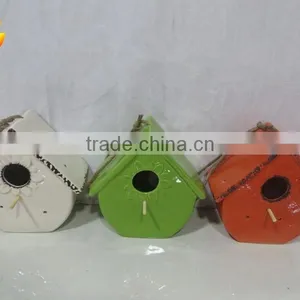 High Quality Ceramic Small Bird House thumbnail-1