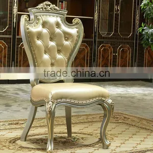 BISINI European Classic Dining Room Sets, Exquisite Carved Dining Table & Chairs Set, Round Dining Table and Chairs (BF01-ML017) thumbnail-6