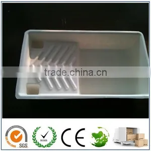 Wet Press Molded Pulp Tray/Wet Press Moulded Pack/Molded Pulp Printing Tray thumbnail-1