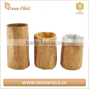 Wholesale Round Natural Bulk Cork Storage Bags thumbnail-5