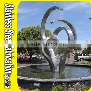 Garden Sculpture Stainless Steel Statue Sculpture Abstract thumbnail-4