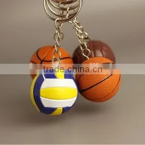 3D Mini Ball Shape Custom Keychain thumbnail-4