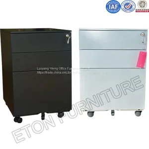 Steel Office Filing Base Cabinet With 3 Deep Drawers thumbnail-3