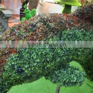 Grass Statue Amusement Park Ornament Garden Decor Dolphin Grass Sculpture thumbnail-3