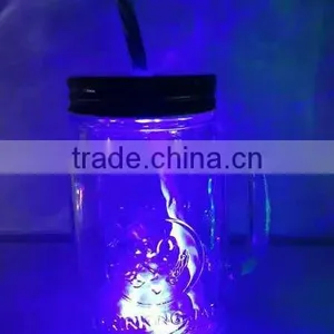 Mexican Glass Cup With Handbar for Lemon Water thumbnail-2