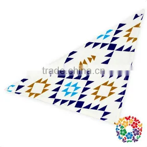 Organic Cotton Aztec Baby Bandana Bib Hipster Bib Bandana Baby Girl thumbnail-1