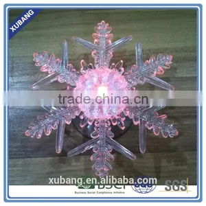 LED Snowflake With a Suction Cup thumbnail-2