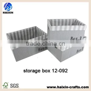Set of 3 Bambo Bin Box thumbnail-1