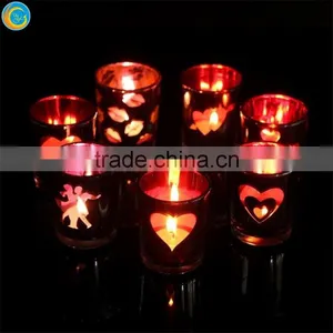 Heart Wedding Decorations Candle Jars Yufeng thumbnail-2