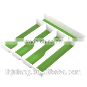 Plastic Rectangle Storage Shelf Divider/Plastic Cutlery Shelf Divider thumbnail-1
