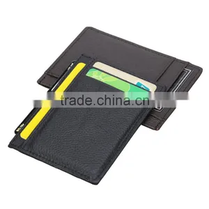 Rfid Business Leather Credit Card Hold and Genuine Leather Coin Purse thumbnail-2