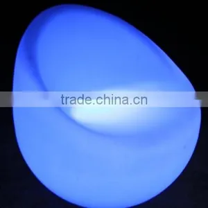 Plastic Materia Leisure Led Restaurant Club Bar Used Led Sofa /comfortable Single Seater Led Chair thumbnail-5