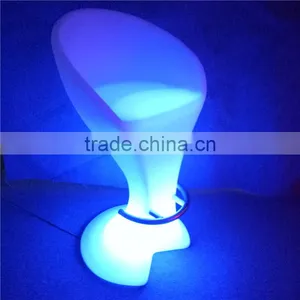 Best Selling Products in Philippines Modern Seat Confortable LED Glowing High Bar Stools thumbnail-1