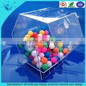 Acrylic Vote Display Box With Door and Locker thumbnail-2