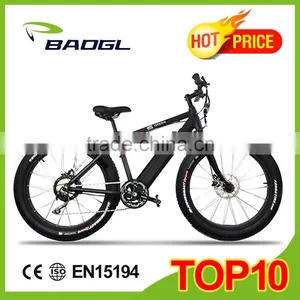 26 Inch ATV Fat Tire Electric Dirt Bike With Aluminum Alloy Fork thumbnail-1
