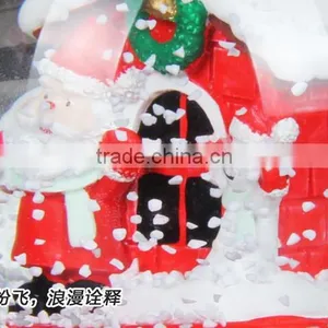 Hot Selling Polyresin Christmas Snow Globe Christmas Santa Snow Globe thumbnail-3