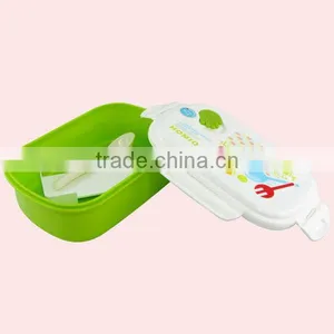 PP Material Plastic Take Away Bento Lunch Box thumbnail-3