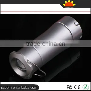 Cheap XP-E LED 2-in-1 Camping Light Zoom Latern Flashlight With Batteries thumbnail-1