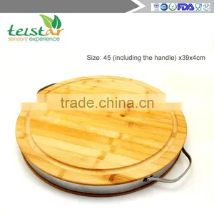 Factory Direct Sale of Super Thick Beautiful 100% Organic Bamboo Cutting Boards thumbnail-1