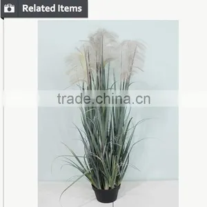 High Quality Decorative Artificial Wheat Grass Artificial Grass in Pot Garden Decorative Grass thumbnail-5