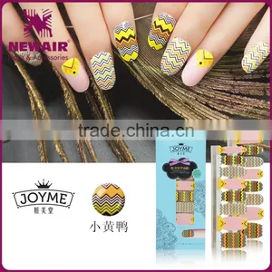 New Air Self-Adhesive Decorative Fashion Style Tattoo Waterproof Nail Polish Sticker thumbnail-1