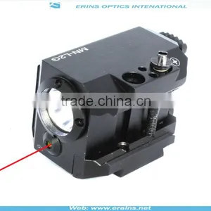 New Compact Tactical Square Red Laser Sight Scope and Strobe 200 Lumen CREE Q5 LED Light Combo (FDA Certified) thumbnail-3
