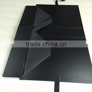 Matt Black Paper Custom Hair Extension Boxes Hair Boxes thumbnail-4