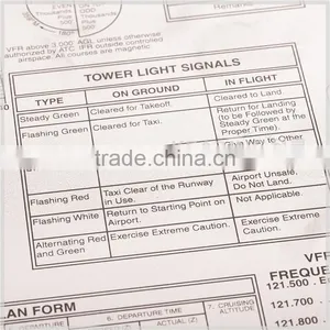 Kearing Silk Printing Aviation Supplies Kearing Metal A4 Pilot Kneeboard Clipboard for Flight Training VFR thumbnail-5