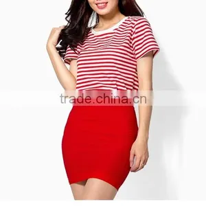 New Fashion of Stripe t Shirt, Women's T-shirt thumbnail-1