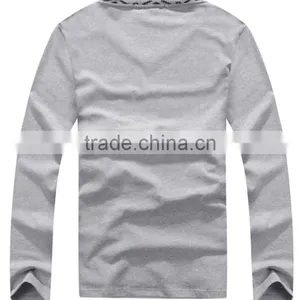 Men's Long Sleeve V-neck Fashion R0019 thumbnail-3