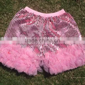 Bulk Wholesale Various Colors Sequins Short/ Petti Shorts/Pantie /Baby Shorts Girl Trousers Cloth thumbnail-2