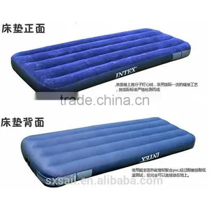 INTEX Blue Flocking Air Bed Trumpet thumbnail-5