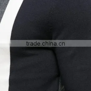 Men's Costume Slim Fitted Zip up Sweatshirt Without Hood thumbnail-4