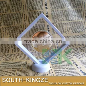 Large Size White 11x11cm Transparent ABS Display Case thumbnail-4