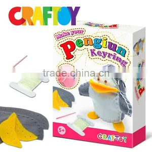 Art & Craft Make Your Sewing Penguin Keyring Benefit Price thumbnail-1