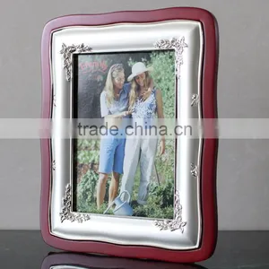 High Quanlity Assorted Design Wooden Silver Plated Photo Frame Trophy KJJ-05 thumbnail-1