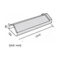 Ridge Cap Roof Tiles Roof System Light Weight Material thumbnail-1