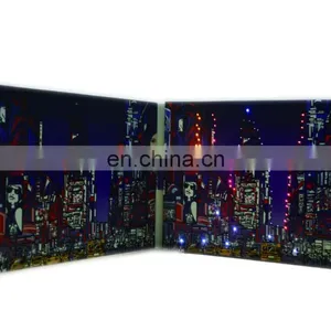 2017 Popular Design Big Birthday Greeting Cards With Light up thumbnail-1