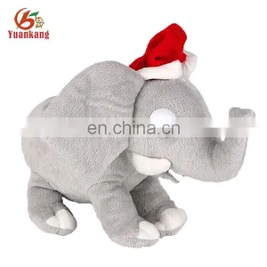 SA8000 Socia Audit Wholesale Customized Plush Gray Animal Elephant Stuffed Toy With Big Ears thumbnail-2