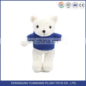 Direct Manufacturer With ICTI Certificate Plush White Soft Teddy Bear Toy thumbnail-4