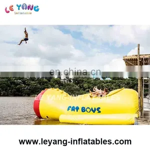 0.9mm PVC Tarpaulin Inflatable Water Jump Catapult For Water Park thumbnail-1